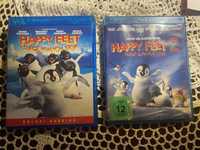 Happy Feet Tupot Małych Stóp, 2 filmy, Blu-ray, PL