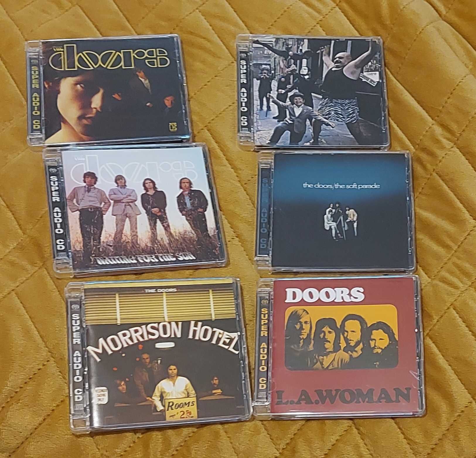 THE DOORS zestaw 6 albumów CD SACD Analogue Production