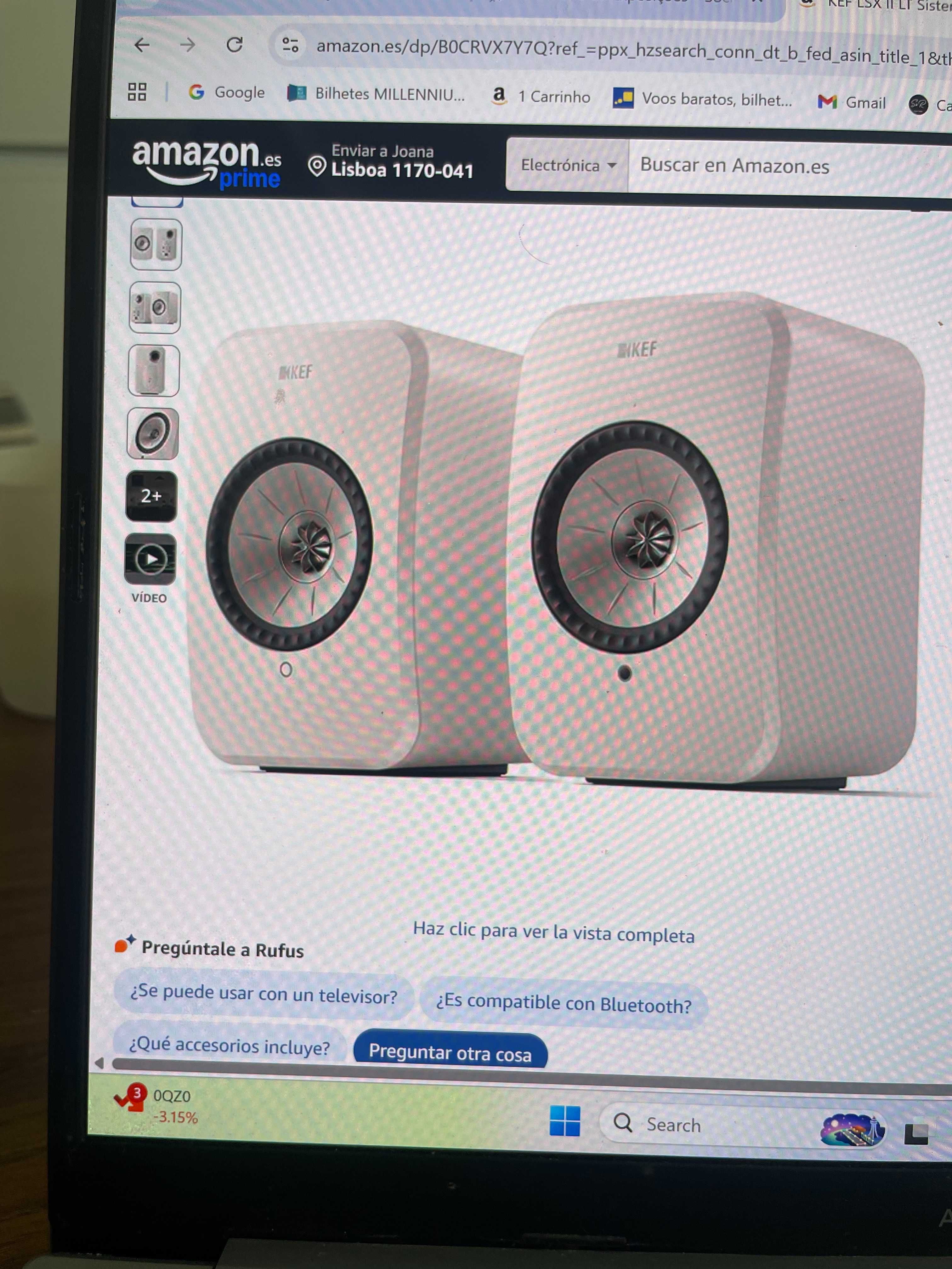 KEF LSX II LT Sistema de Altavoces inalámbricos