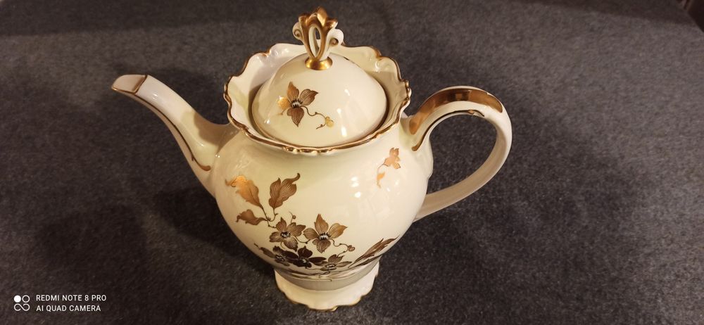 Porcelana SORAU Carstens MARGRET Wielki Dzbanek do kawy Żary