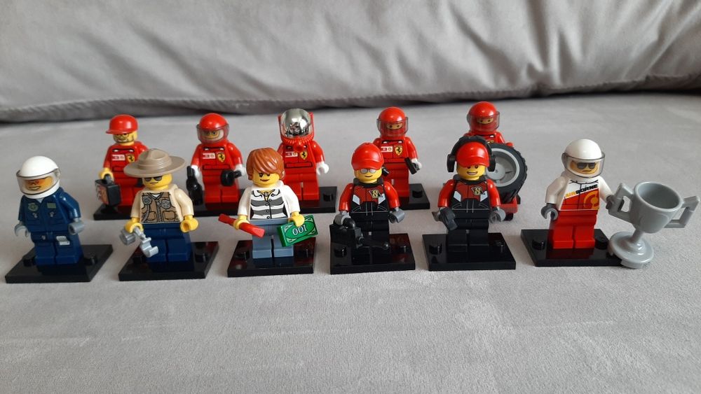 LEGO фигурки (ориг.) с наборов CITY и F1
