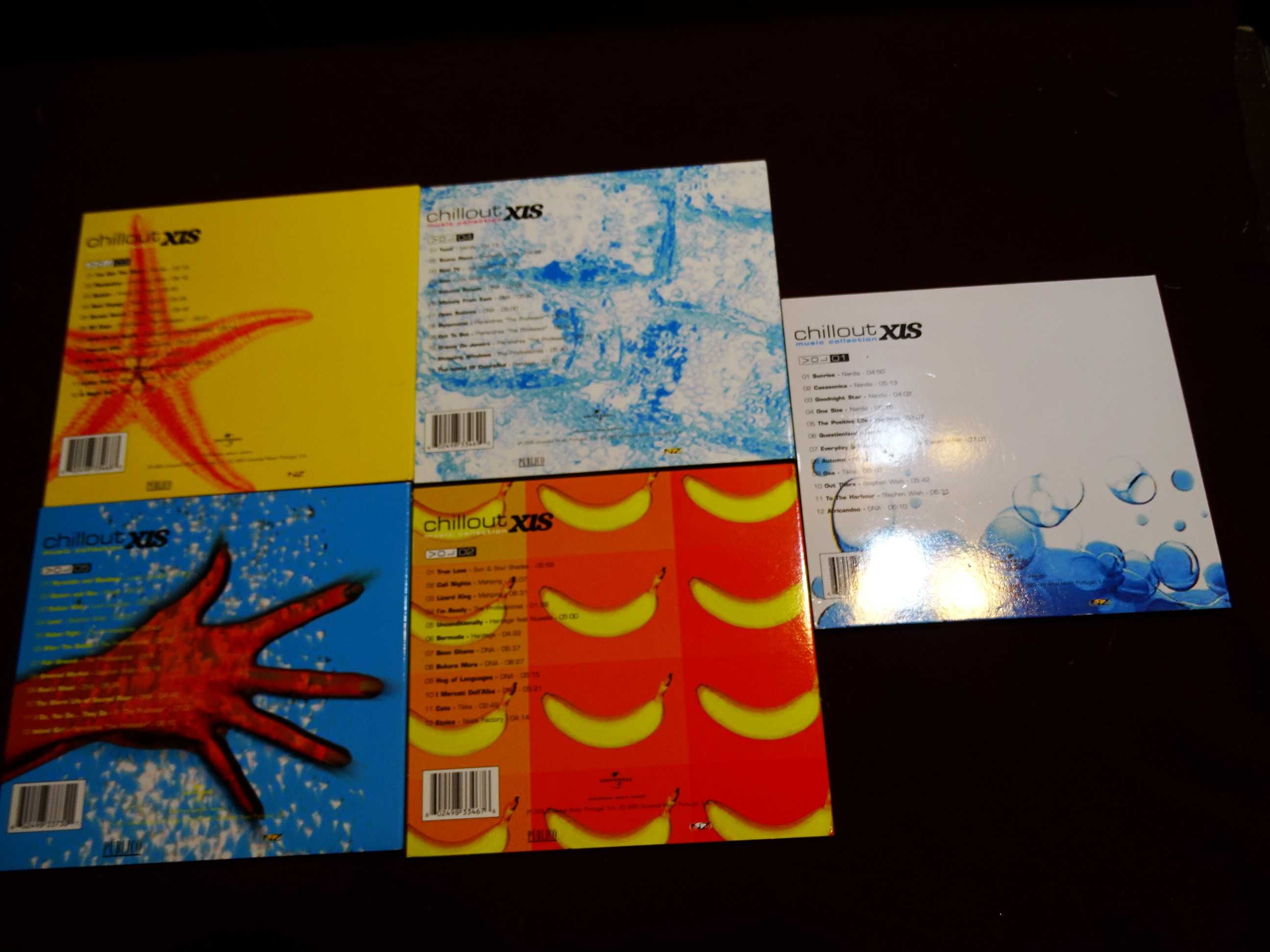 Chillout Xis/Music collection-Conjunto de 15 CDs