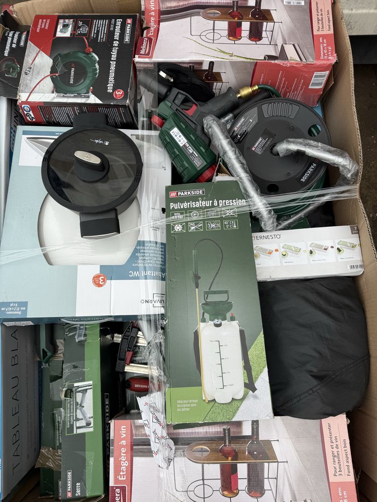 Lidl palety abc zwroty nadwyżki magazynowe parkside silvercrest