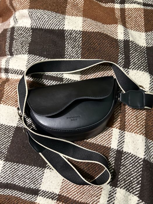 Сумка чорна, біла, рожева