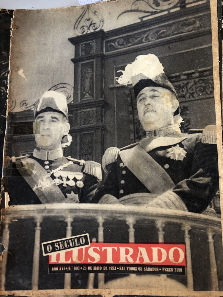 Colecionadores grande revista do presidente craveiro lopes ao Brasil
