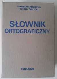 Słownik ortograficzni i prawidła pisowni polskiej Jodłowski+2 książki