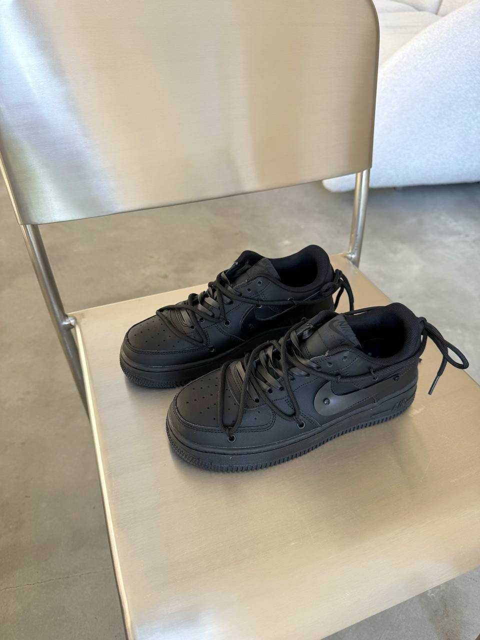 Кросівки Nike Air Force 1 Low OFF Shoelaces Custom premium