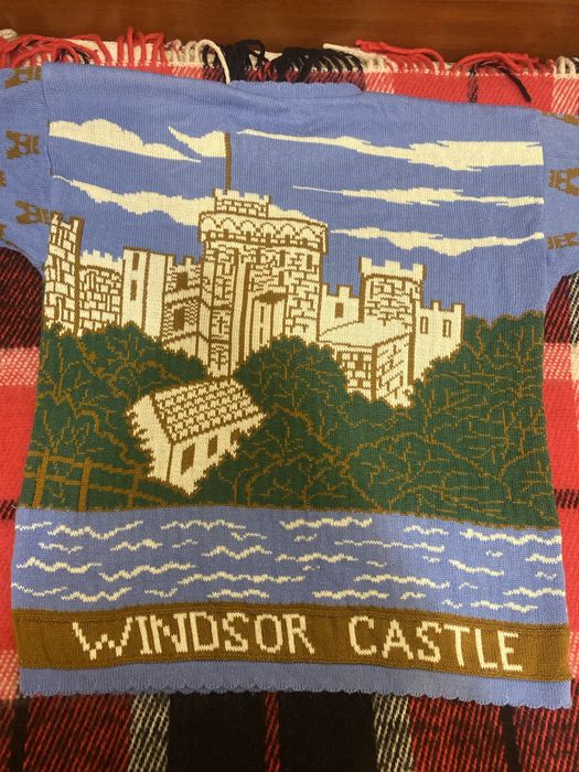 Вінтажний вʼязаний светр