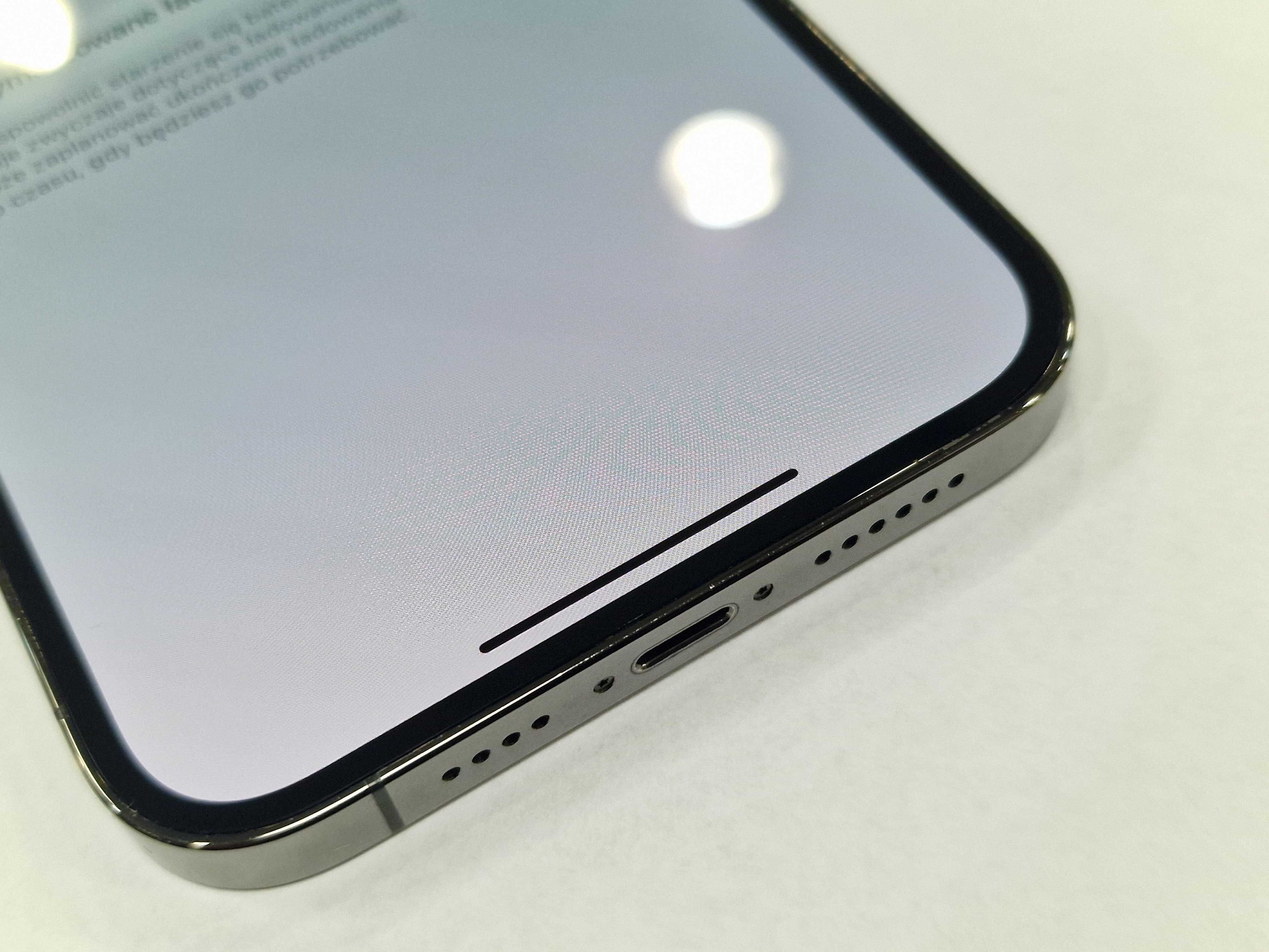 Iphone 12 PRO MAX 128GB/ Graphite/ BAT 90%/ Grade A/ Gwarancja + ładow