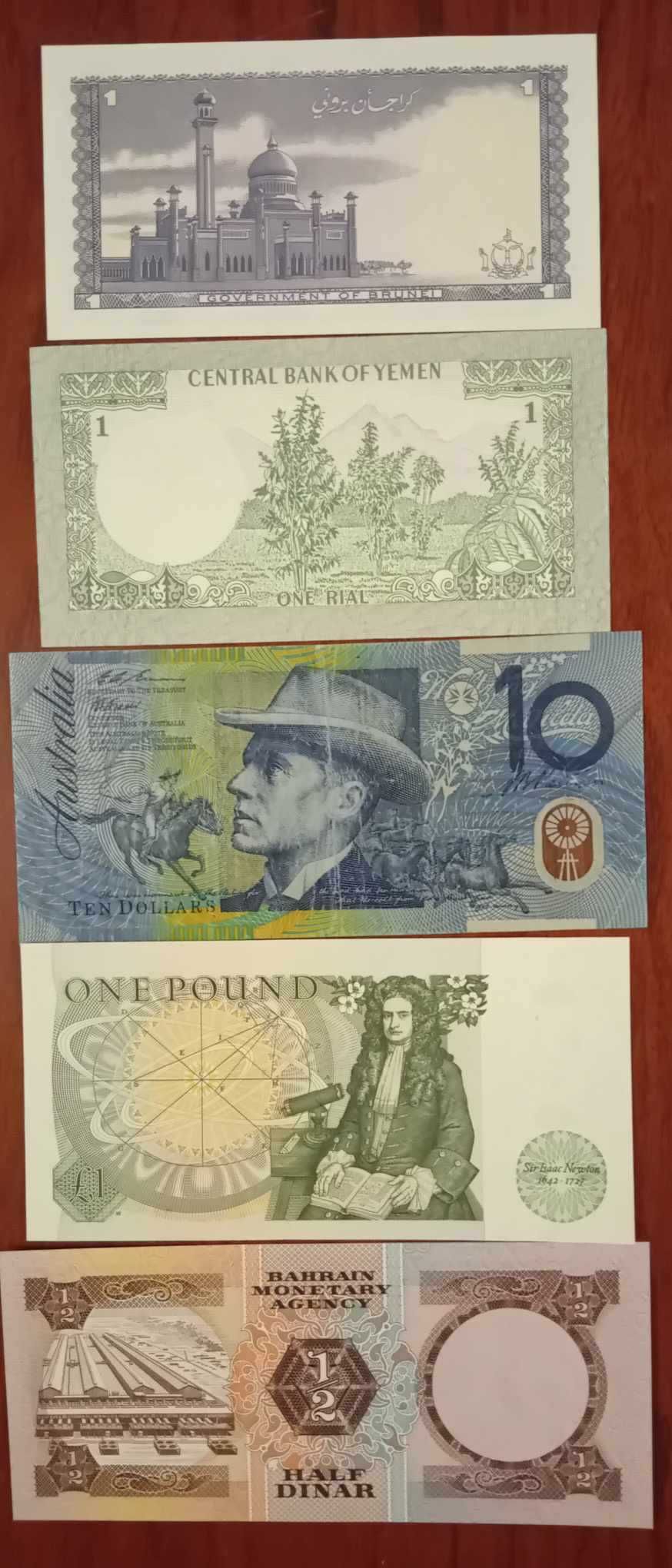 Sprzedam banknoty z Azji
