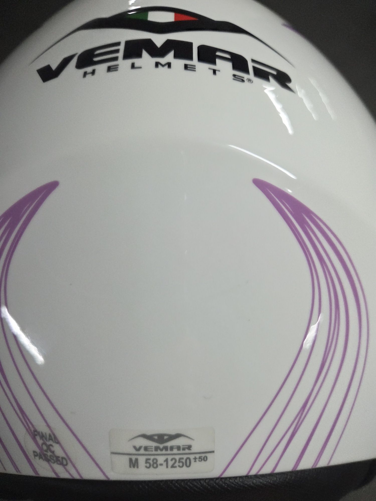 Capacete Vemar breeze Surf branco e rosa (Tam. M)