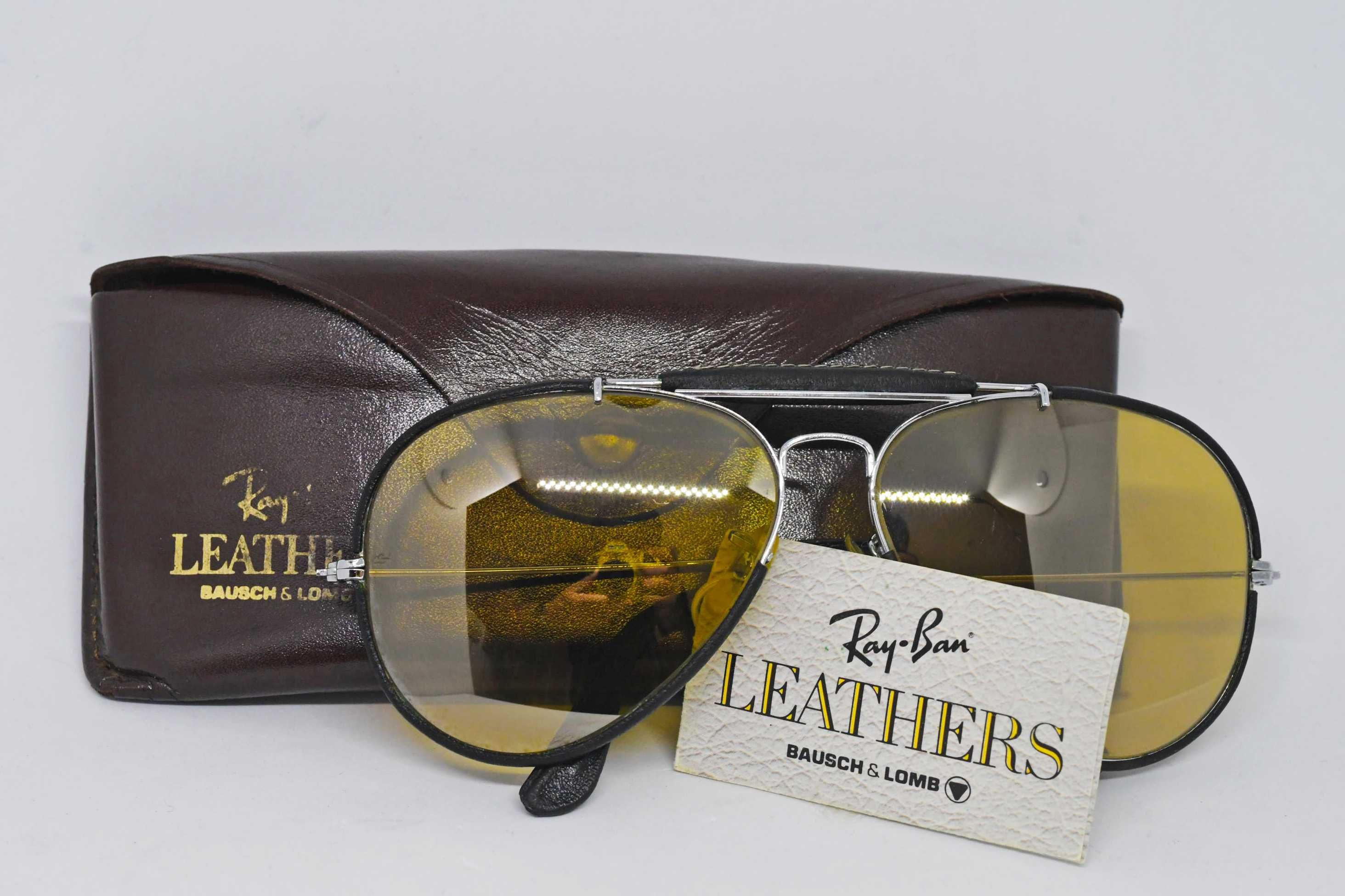 Óculos de sol Ray-Ban Leathers USA 62 - 14 Bausch & Lomb Kalichrome
