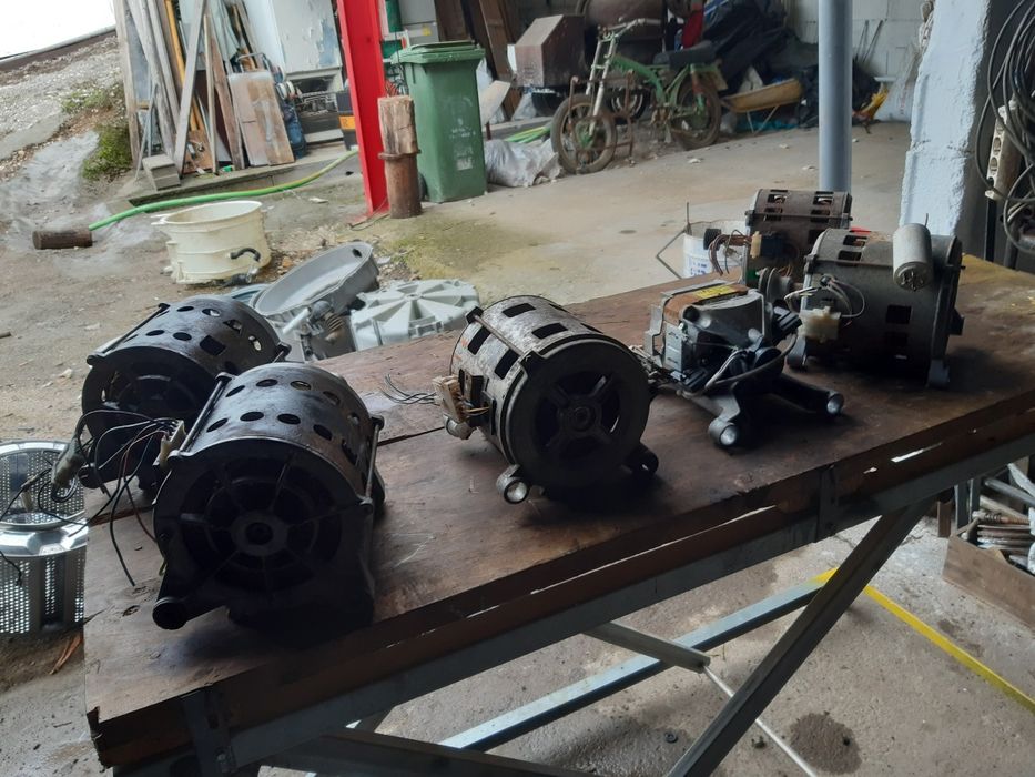 Lote de motores mquina de lavar usados