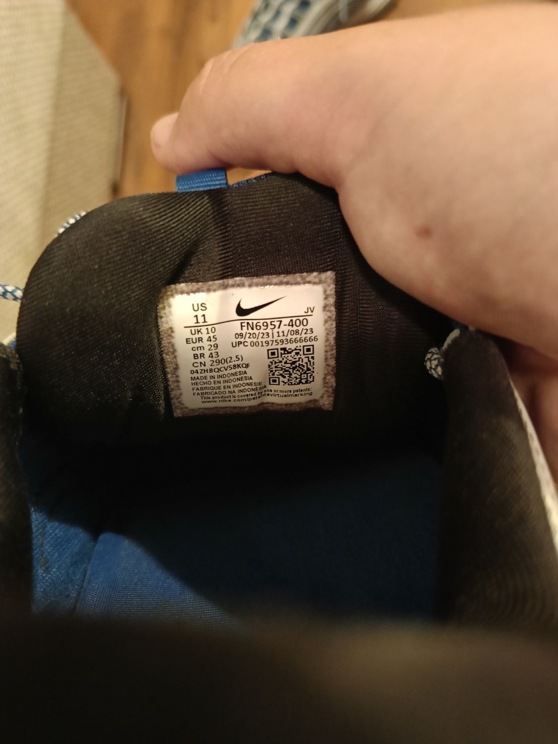 Buty Nike air max 97 niebieskie