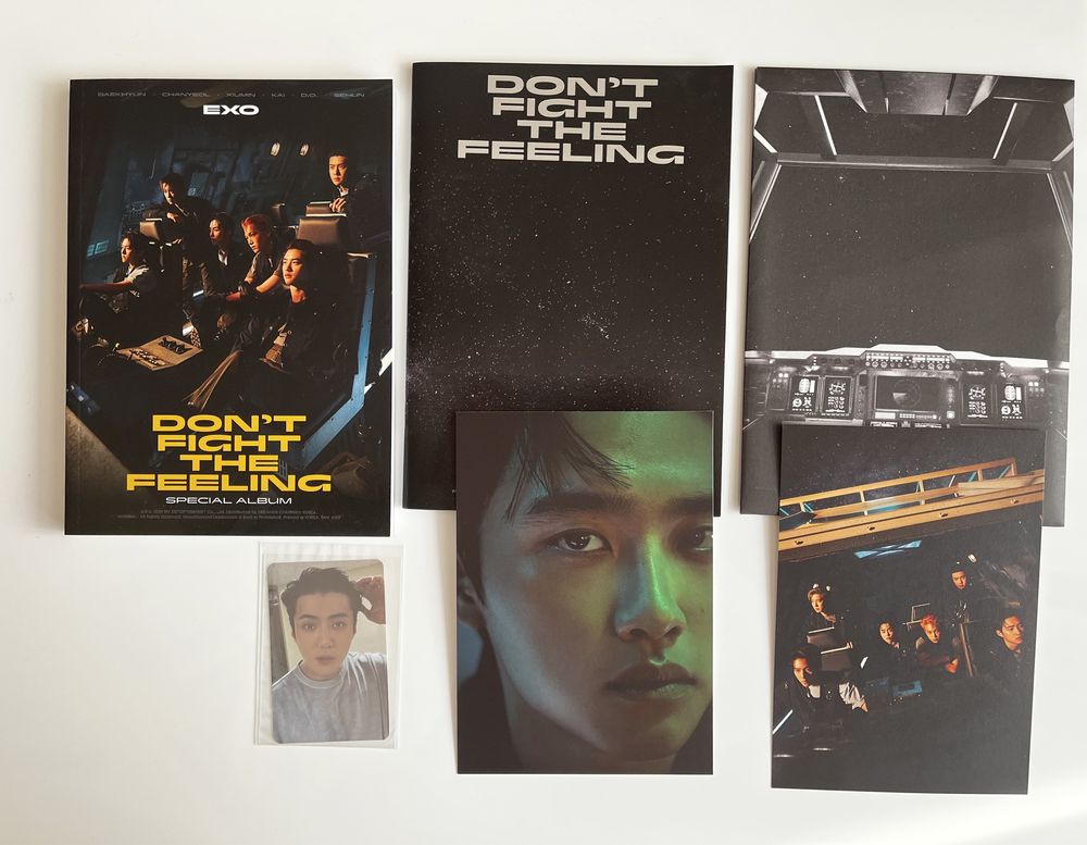 Exo Don’t Fight The Feeling Photobook photocard Sehun kpop