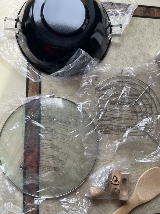 Електрична  каструля сковорідка (плиточка) wok