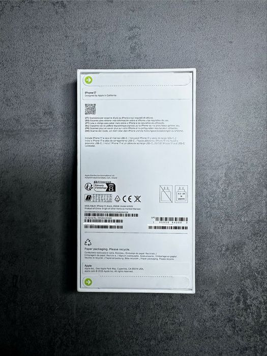 iPhone 17 256GB SELADO