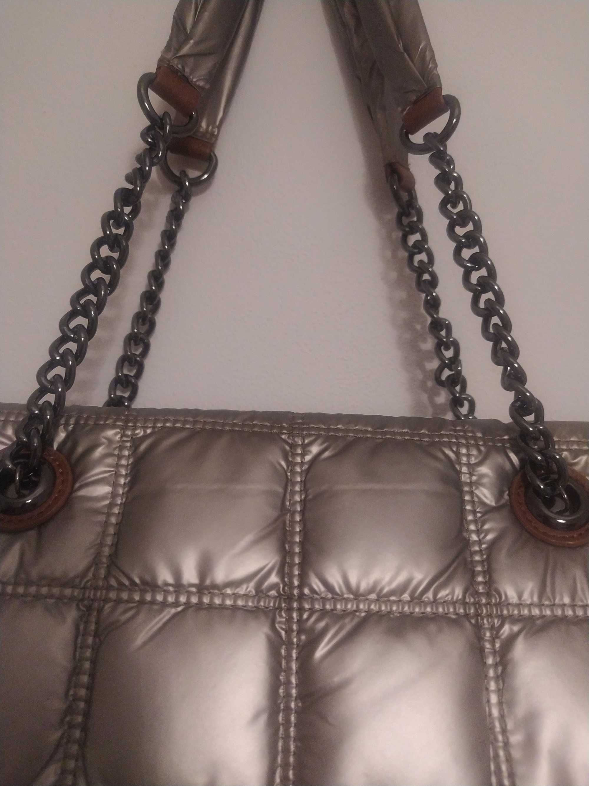 Nowa z metką duza torba Fashion Bags, mieści A4, pikowana