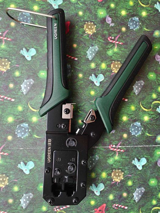 Кабель Ethernet RJ45 CAT 6-8 Baseus Vention 1 - 20 м кримпер Ugreen