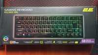 Клавіатура бездротова 2E Gaming KG360 RGB 68key Wireless Black