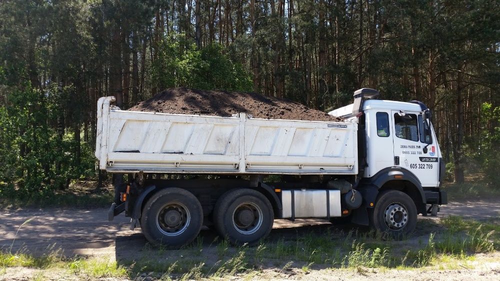 Ziemia ogrodowa przesiewana czarnoziem, torf, piasek, piach Wiązowna