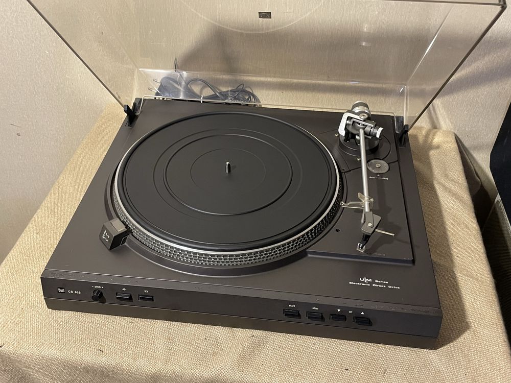 Высококачественный проигрыватель винила DUAL CS-628 DIRECT DRIVE ЗВУК!