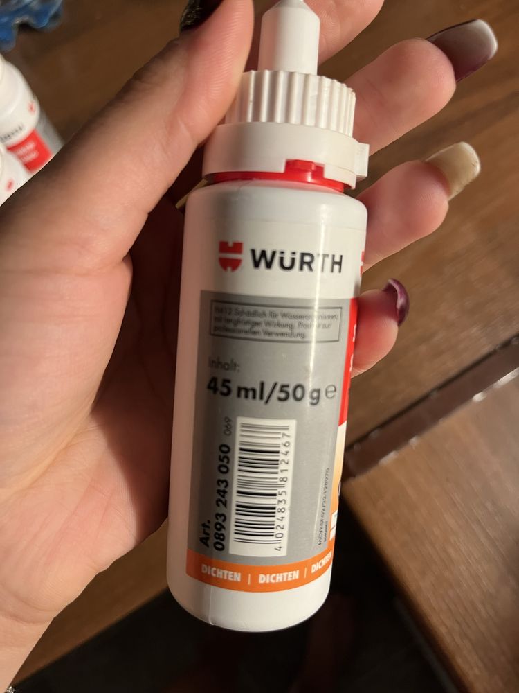 Klej do gwintów WURTH 50g