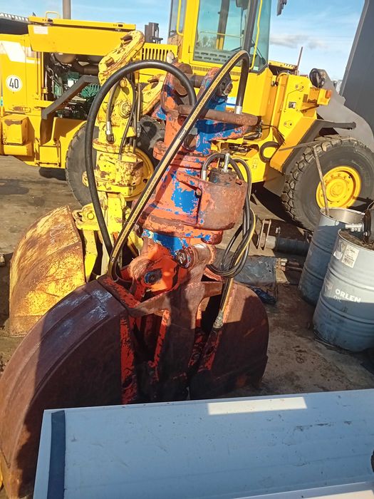 chwytak do koparki, chwytak kolejowy. łyżka chwytakowa, czerpak 30cm