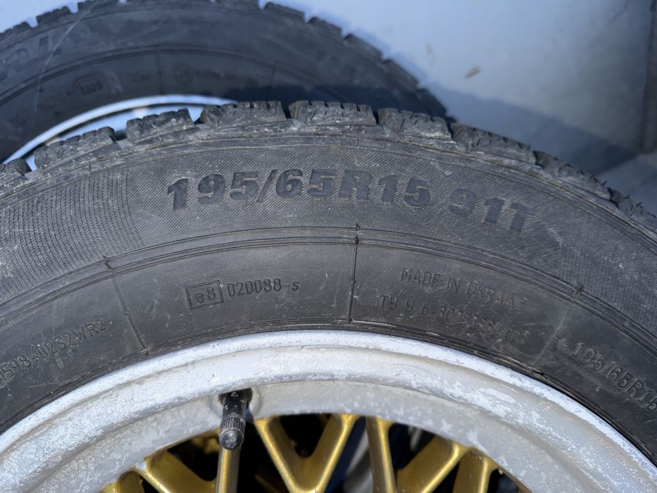 Продам легкосплавна диски 5х120 r15