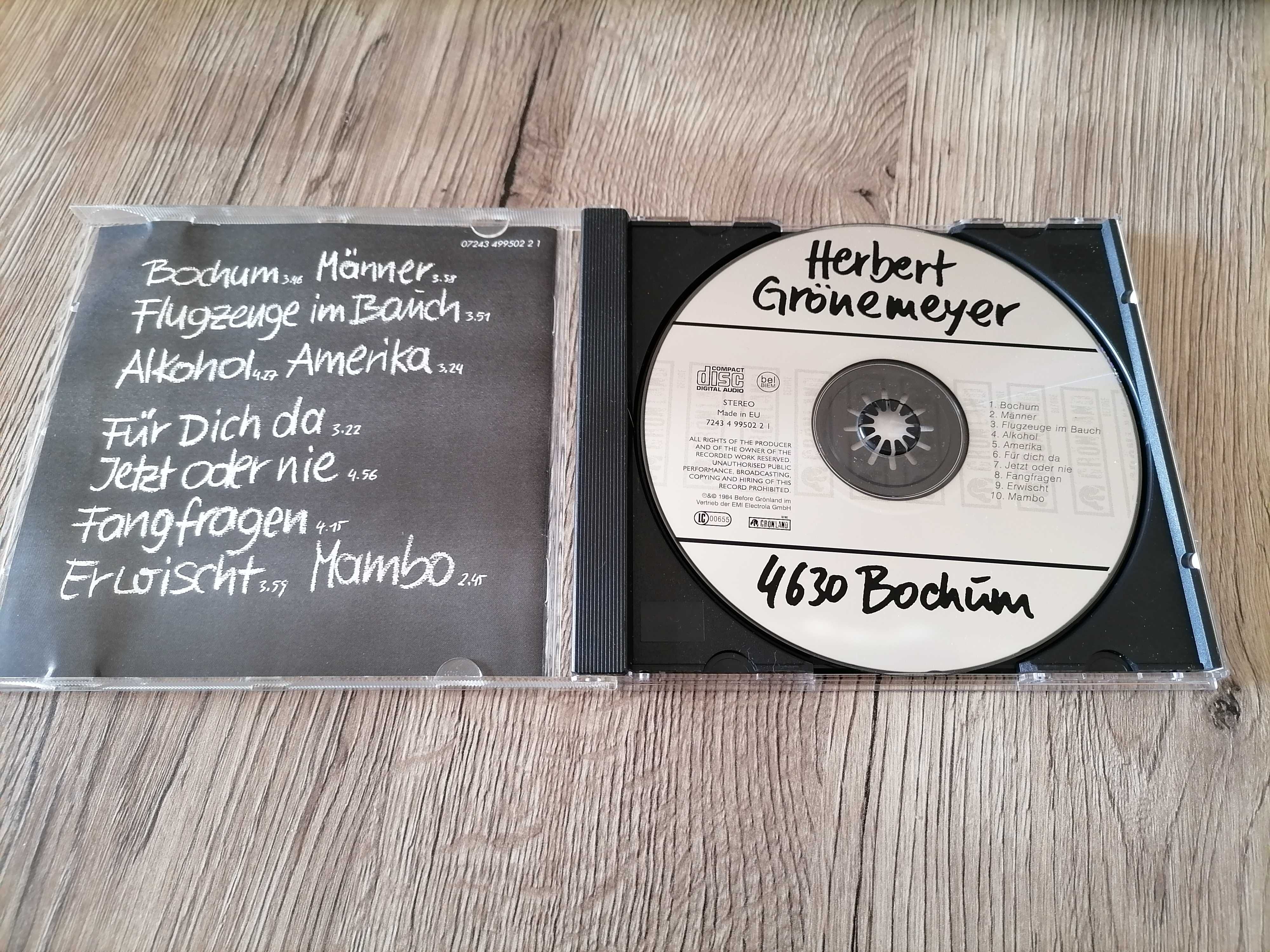 Herbert Grönemeyer – 4630 Bochum CD
