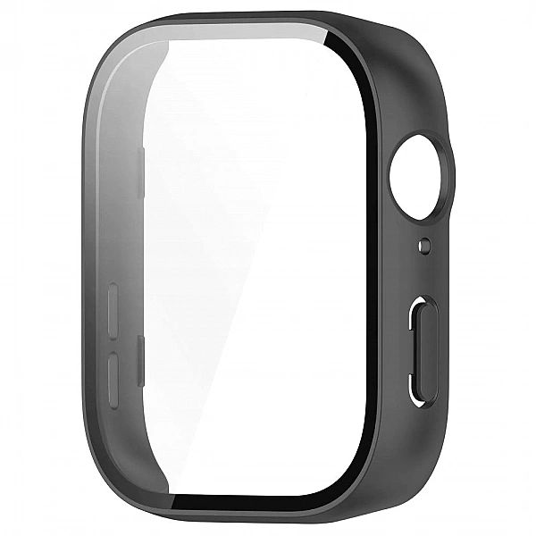 Czarne Etui 360° + Szkło Ochronne do Huawei Watch Fit 3 | 2w1 Pełna Oc