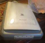 Scanner HP, opção especial para slides e fotos