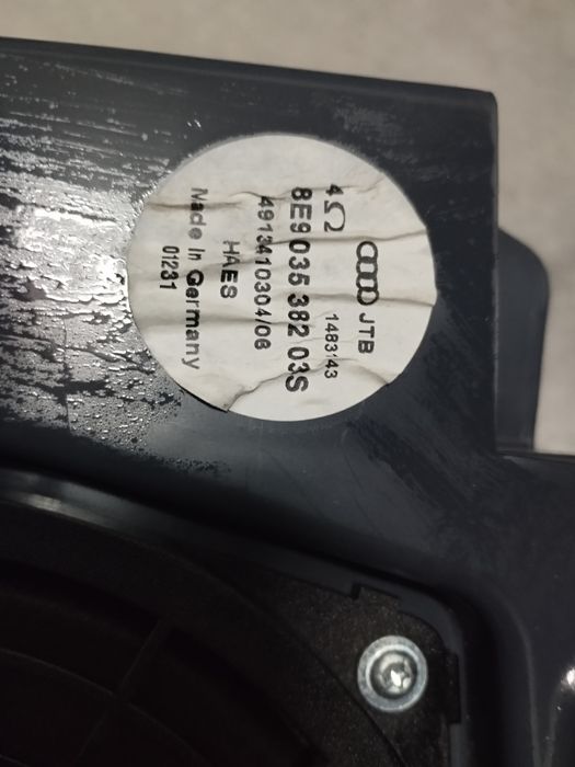 subwoofer audi a4 b6