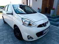 Nissan Micra 1.2 benzyna biała perła bogata opcja serwis ASO Niemcy