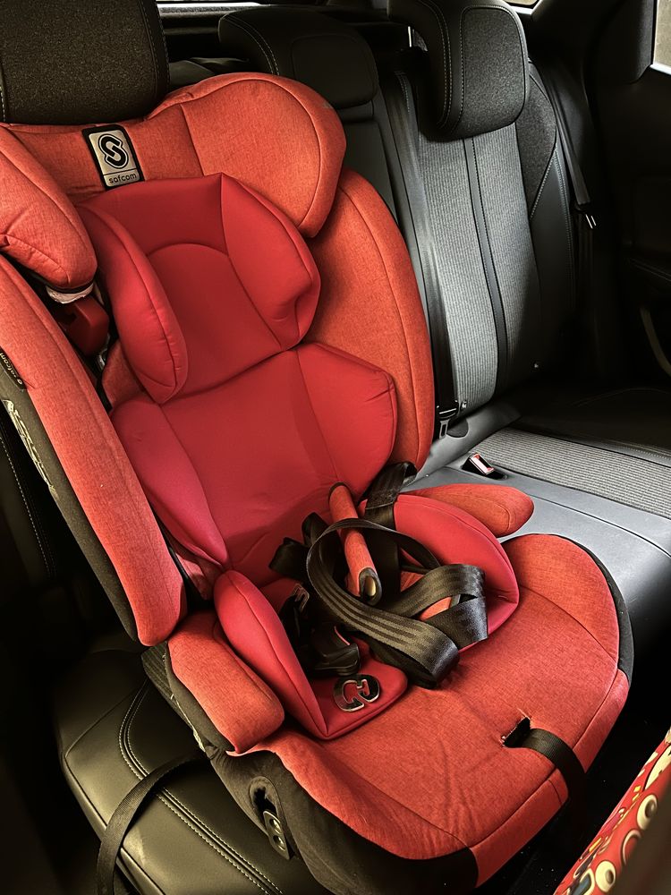Автокрісло 9-36 3 в 1 Safcom YY11-F бу + подарунок! бустер isofix