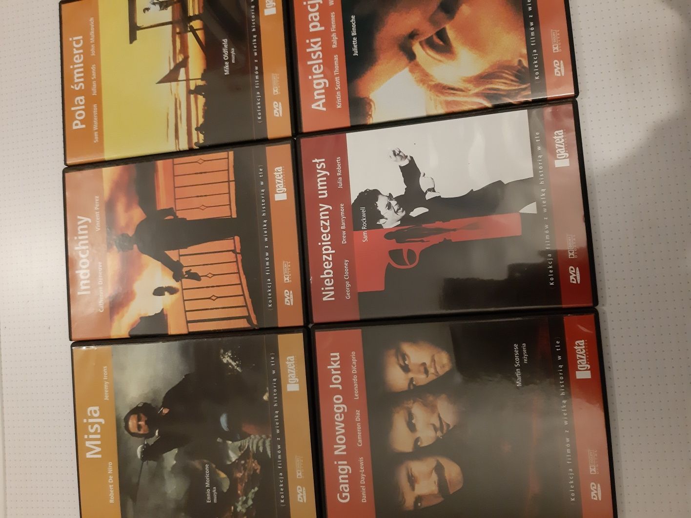 Pełna nowa Kolekcja filmów z wielką historią w tle DVD 15