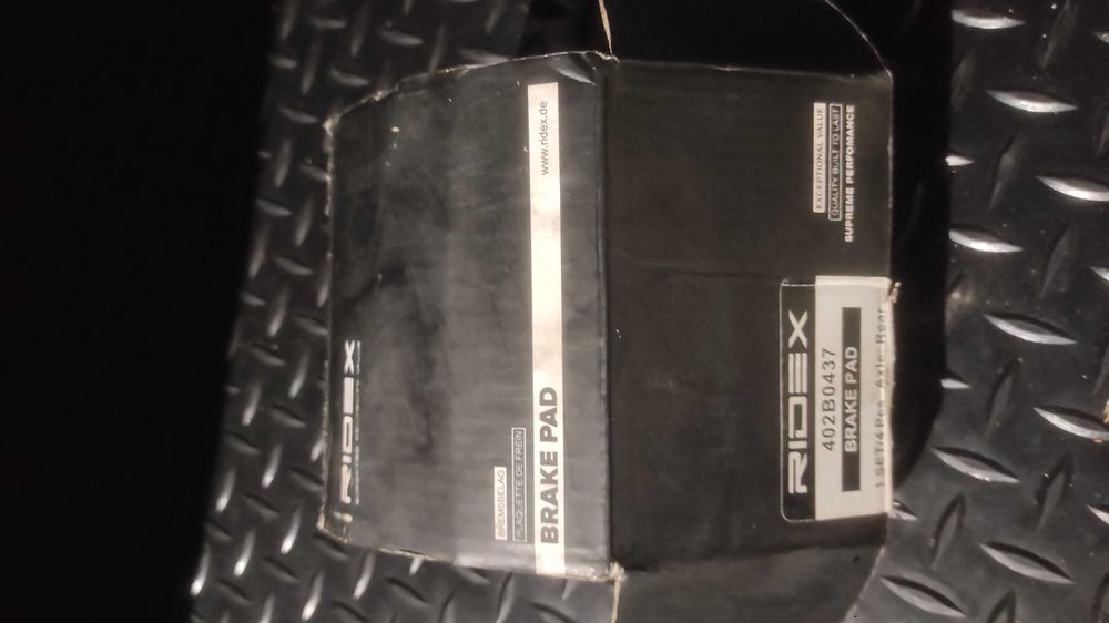 Pastilhas de travão Ridex