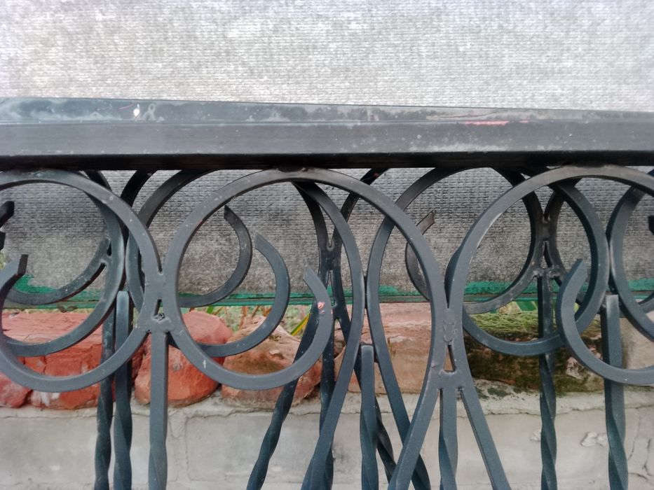 Перила ковані металеві
