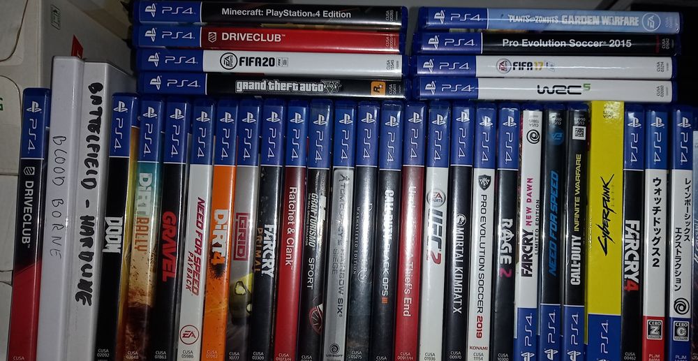 Jogos ps4 usados em bom estado