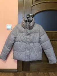 Зимова, тепла, зручна курточка жіноча розмір 42
