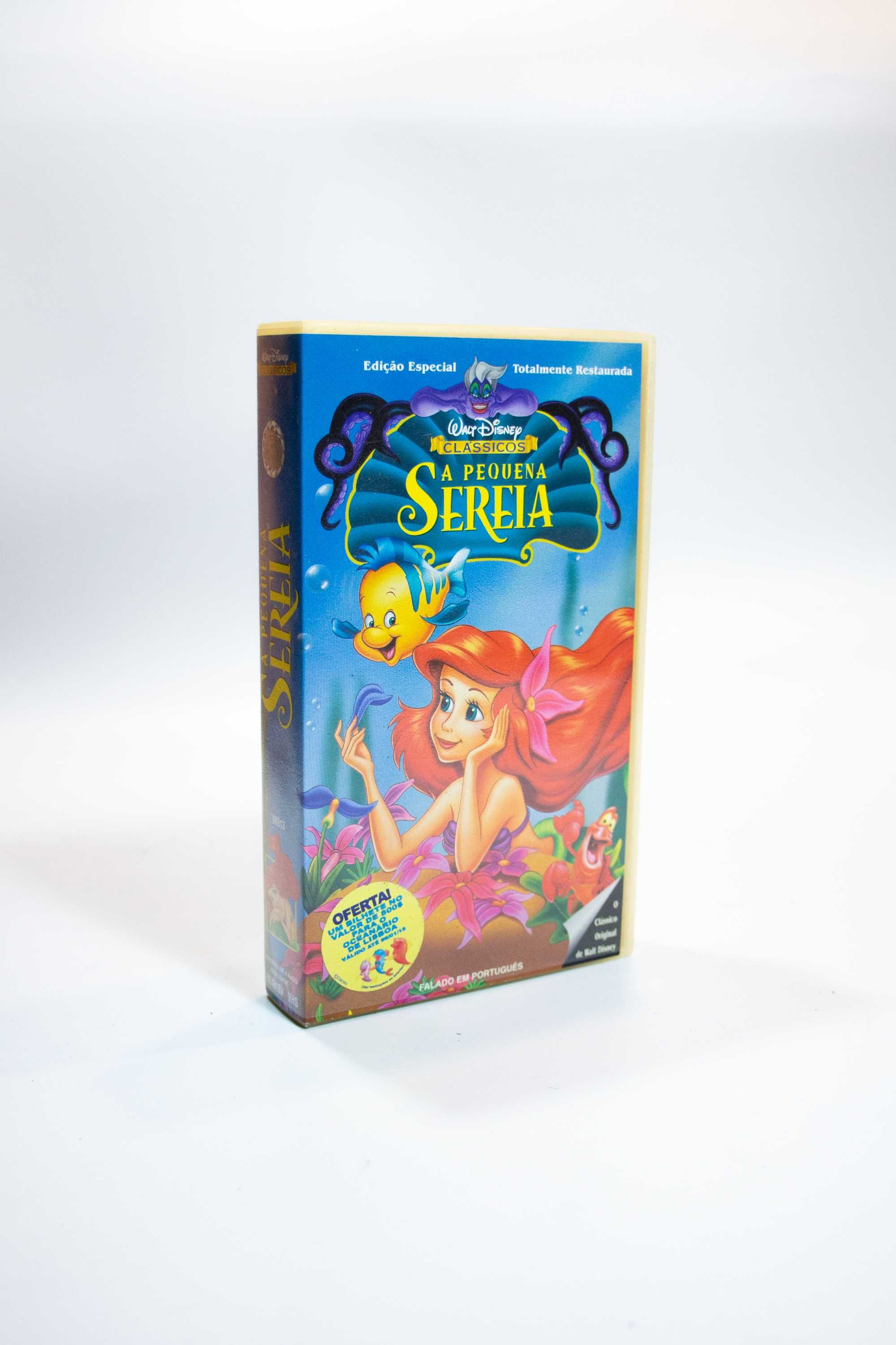 A Pequena Sereia em VHS