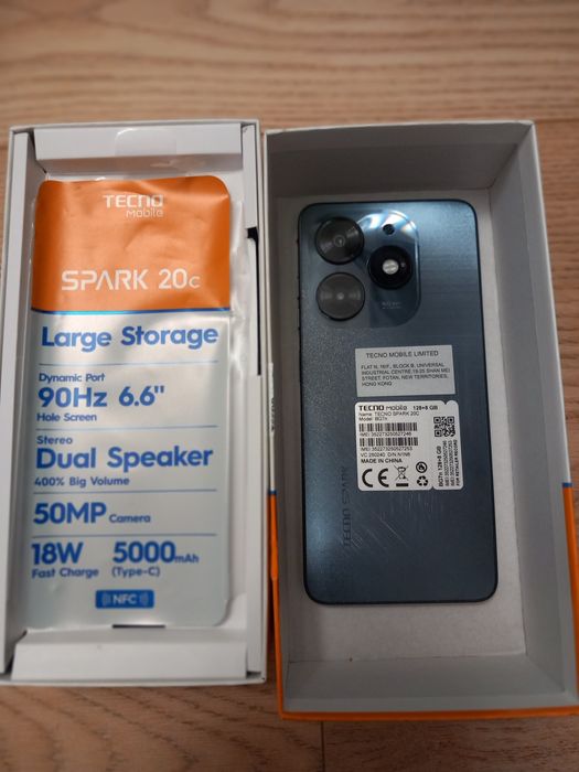 Smartfon Tecno Spark 20C 8/128 GB
