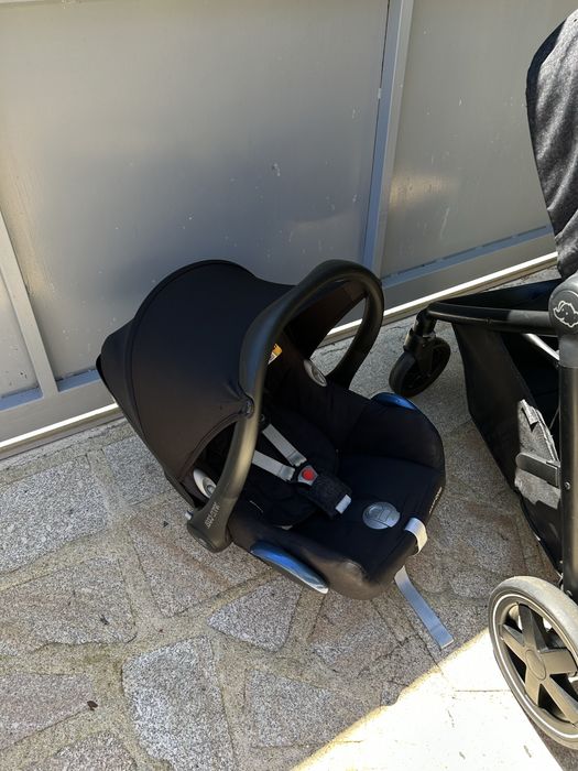 Carrinho de bebé da bebeconfort + babycoque maxi cosi e isofix