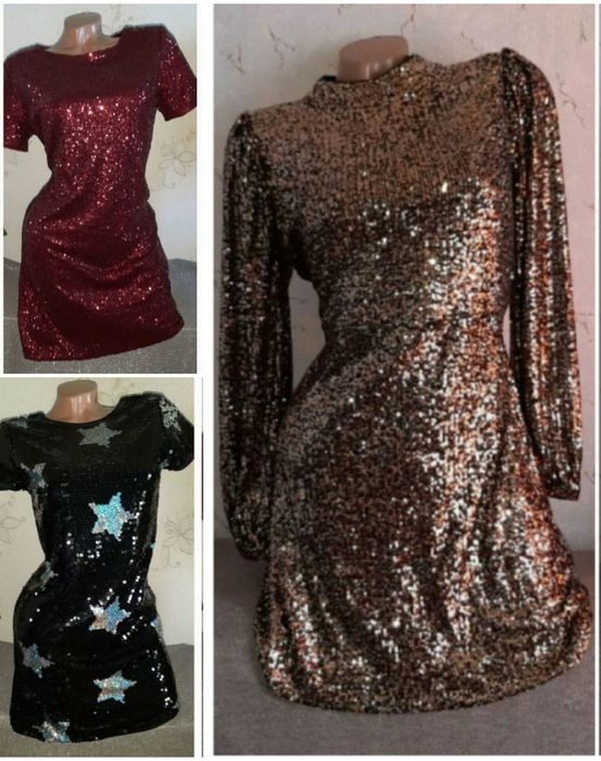 Вечернее платье,в паетках