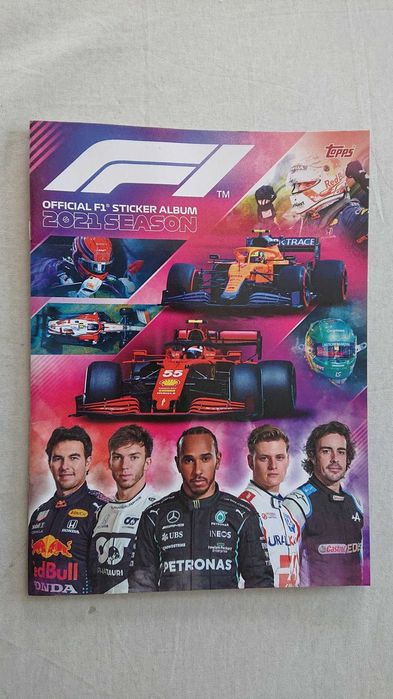 Cadernetas História Automóvel | F1 2021 | F1 2022