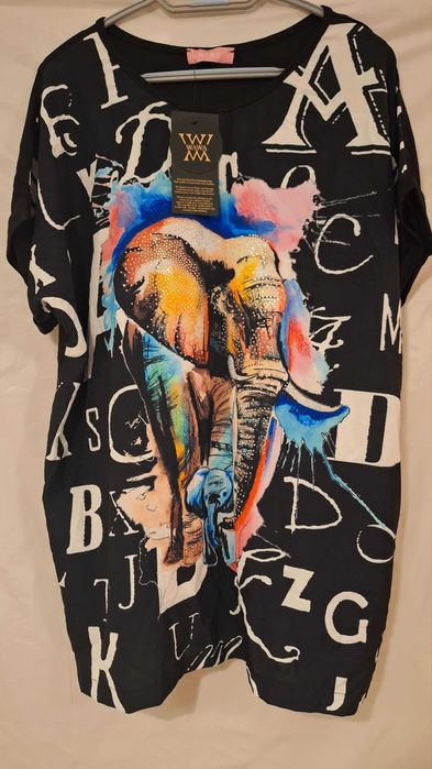 Wawa bluzka ze słoniem. Świetna.