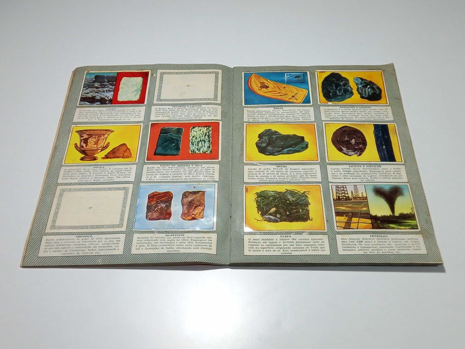 Caderneta «História Natural» / Colecção «Cultura» - Série 4 / Álbum 1