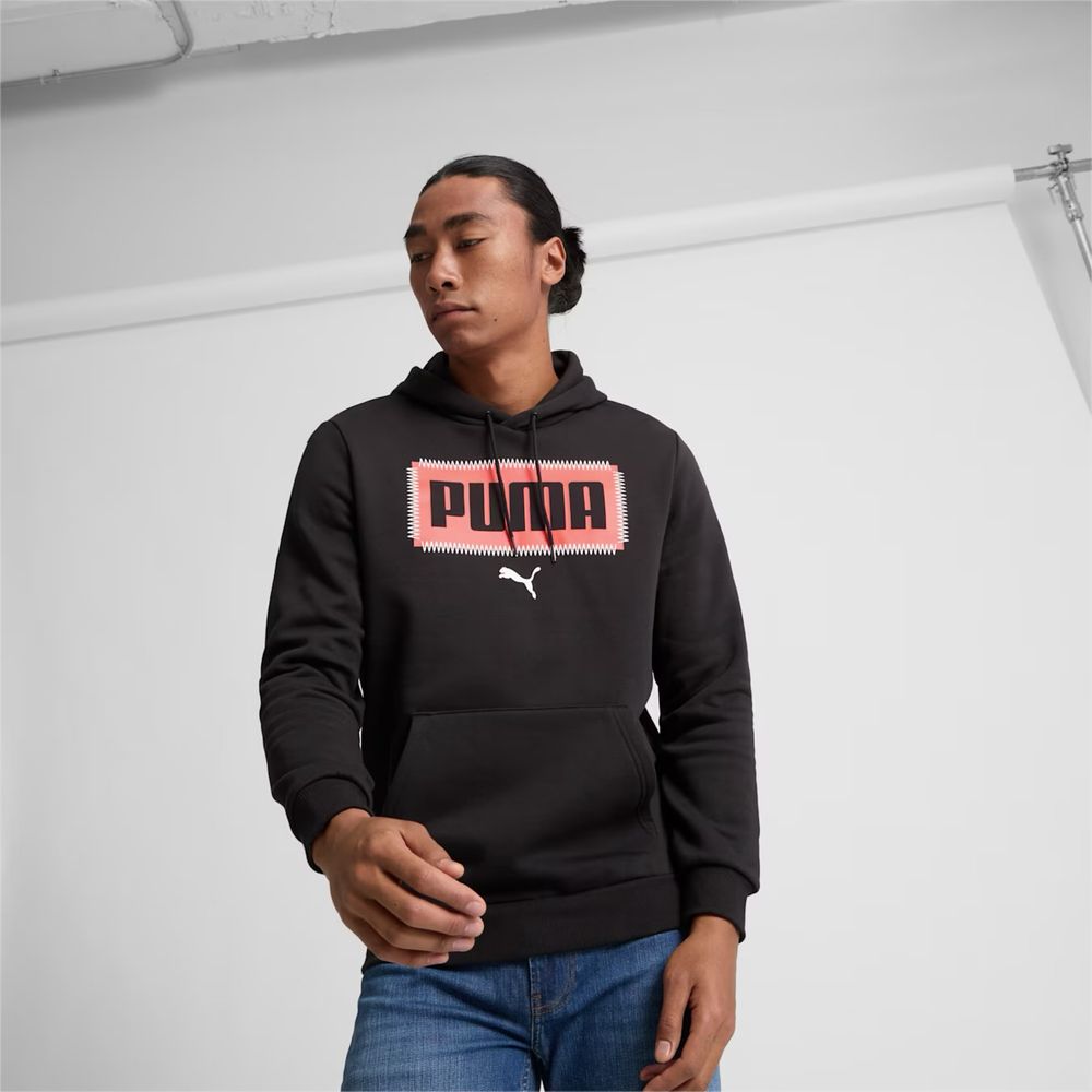Чоловіча Худі кофта Puma Stitched Logo Hoodie