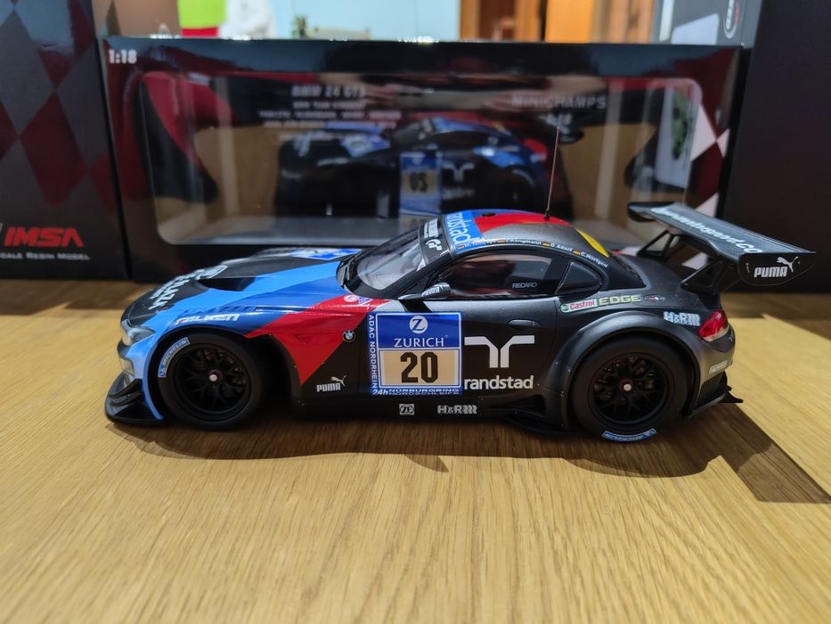BMW Z4 GT3 – Minichamps 1:18 – Team Schubert (24h Nürburgring)