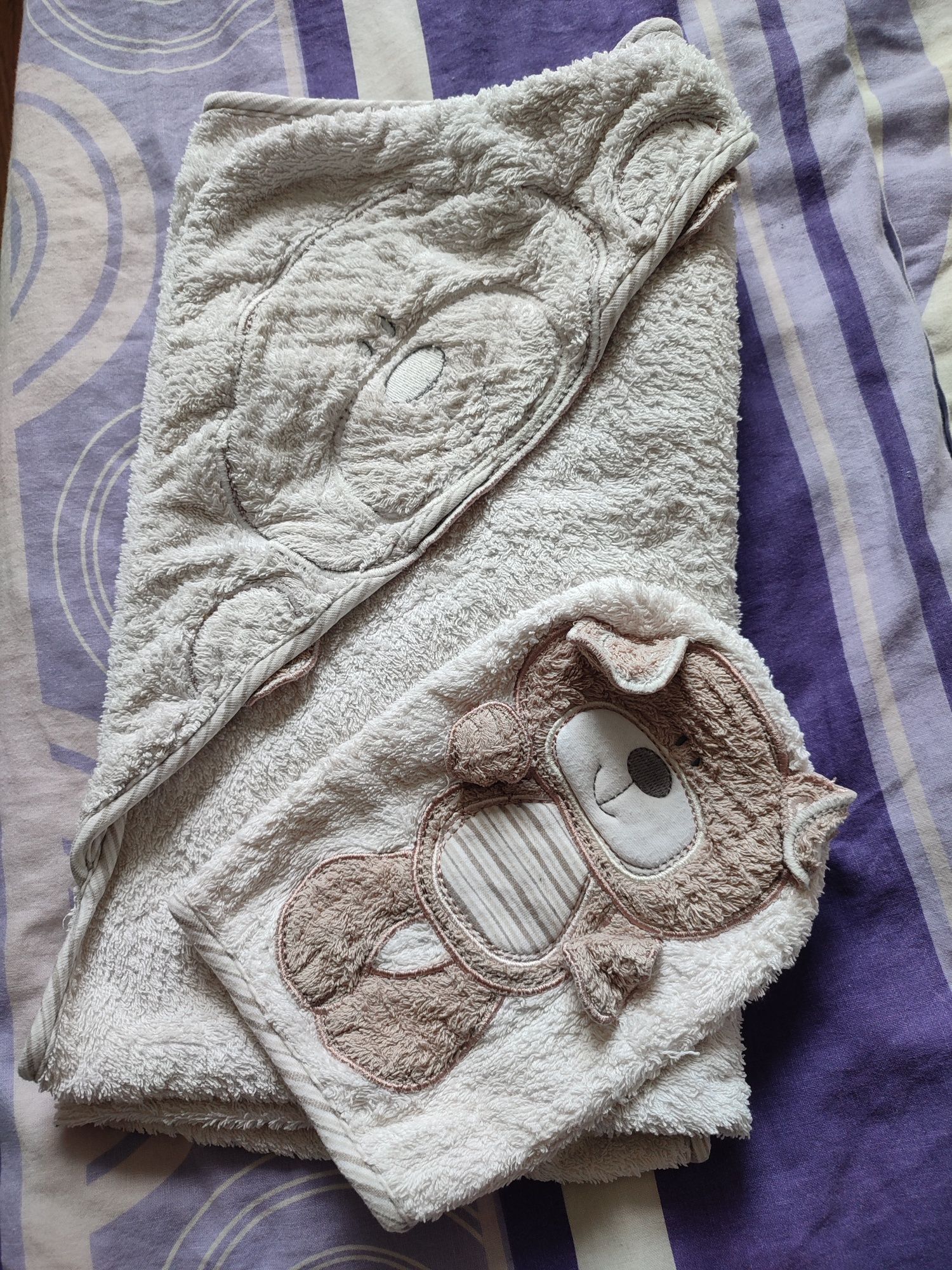 Ręczniki dla niemowląt i prześcieradełka